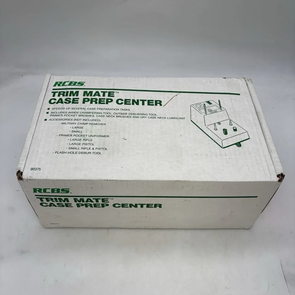 RCBS Trim Mate Case Prep Center Reloading Tool 90375 Preowned Used Works